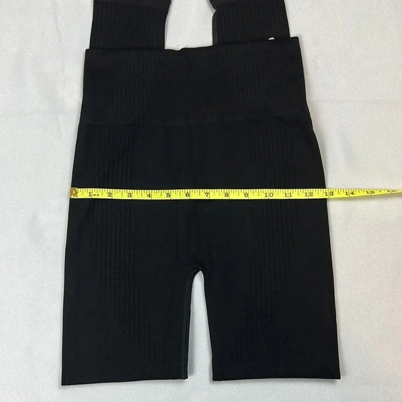 Nasty Gal Collection Black Seamless Ribbed High Rise Legging Size US 10 - Picture 10 of 11